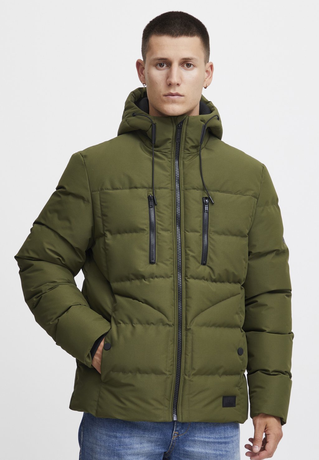 Зимняя куртка Blend, оливково-зеленый