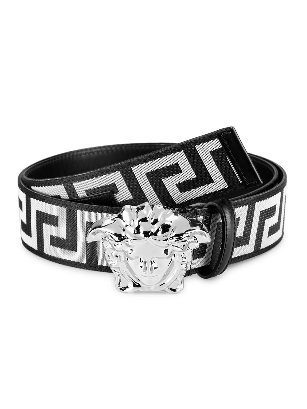 

Ремень La Greca с Медузой Versace, черный
