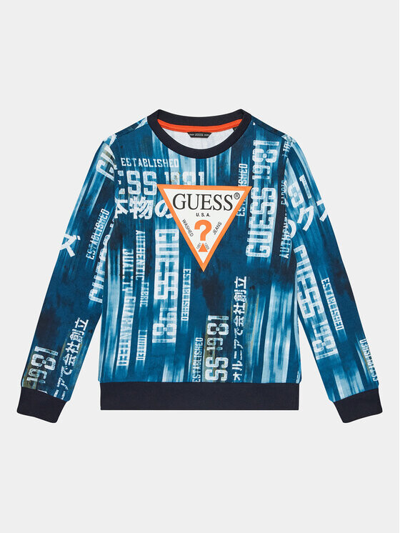 

Толстовка обычного кроя Guess, синий