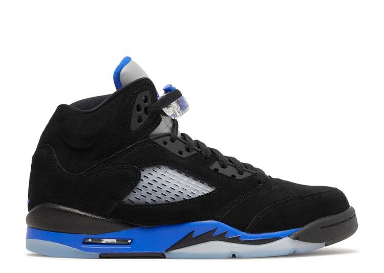 

Кроссовки AIR JORDAN 5 RETRO GS 'RACER BLUE', черный