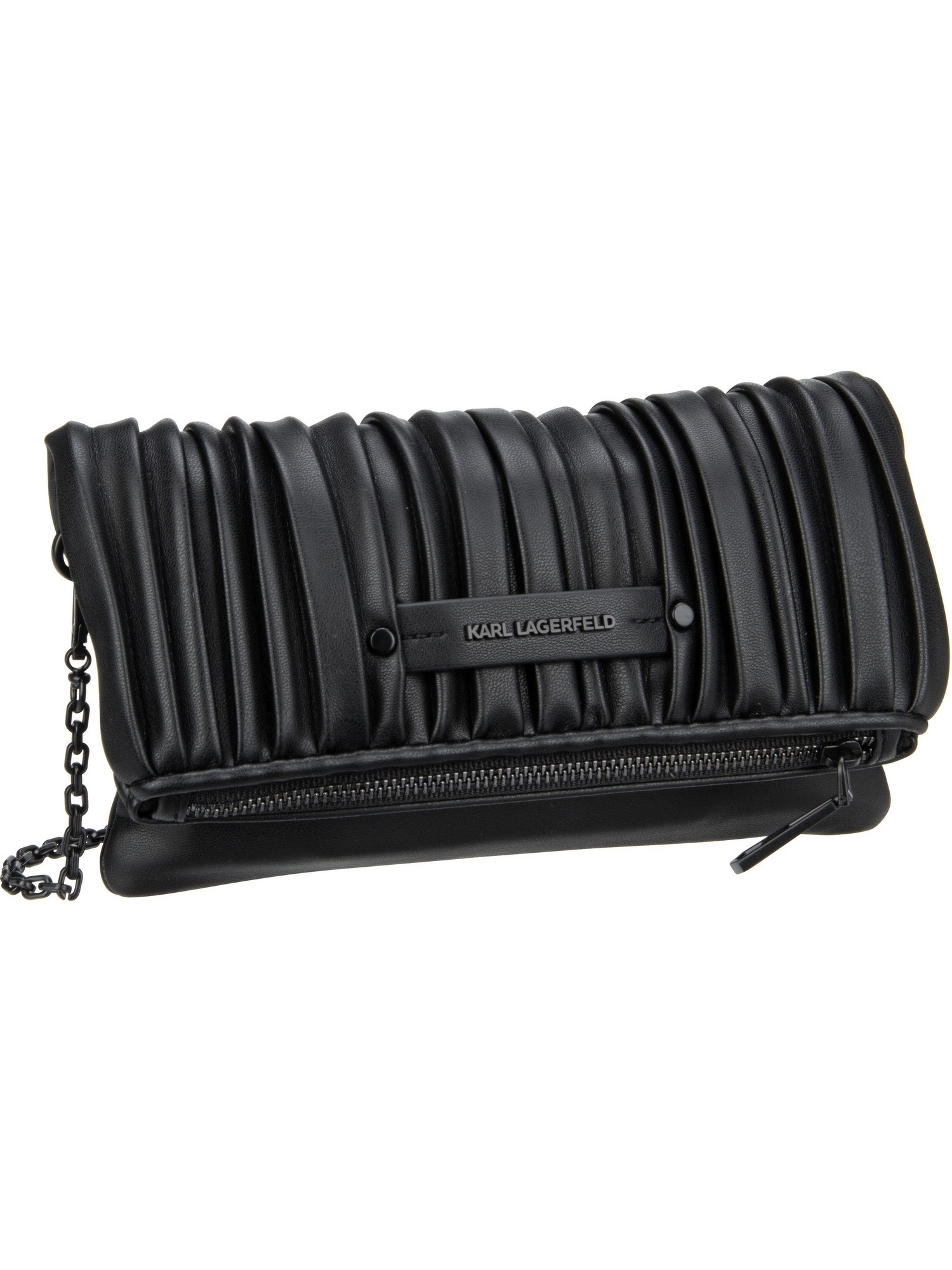 цена Клатч Karl Lagerfeld Abendtasche & K/Kushion Wallet On Chain, черный