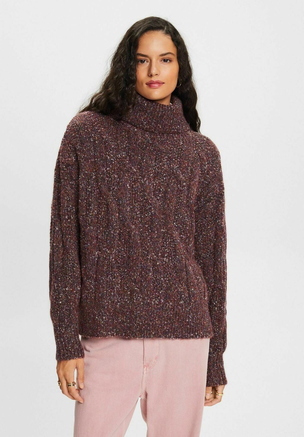 

Свитшот Esprit, цвет terracotta
