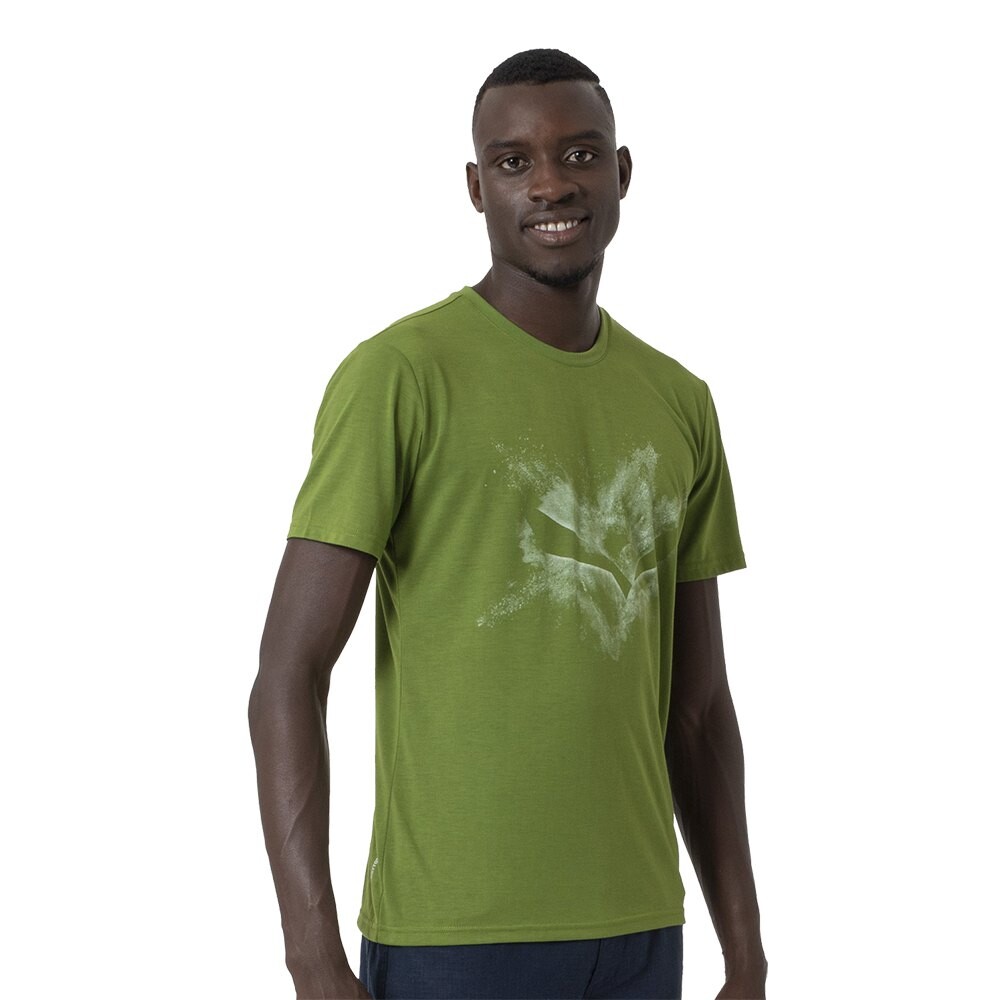 

Футболка Salewa Pure Chalk Dry, зеленый