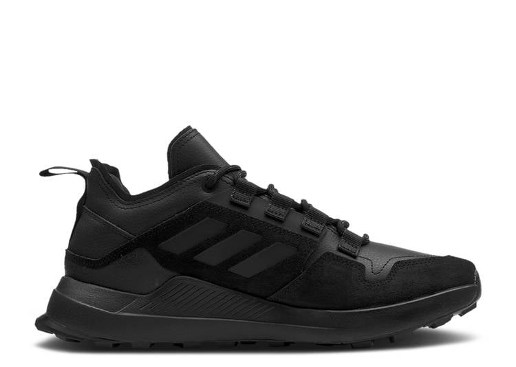 

Кроссовки Adidas TERREX HIKSTER LEATHER LOW 'BLACK GREY', черный