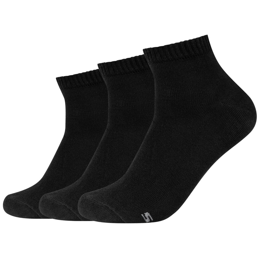 

Носки Skechers Basic Quarter 3 шт, черный
