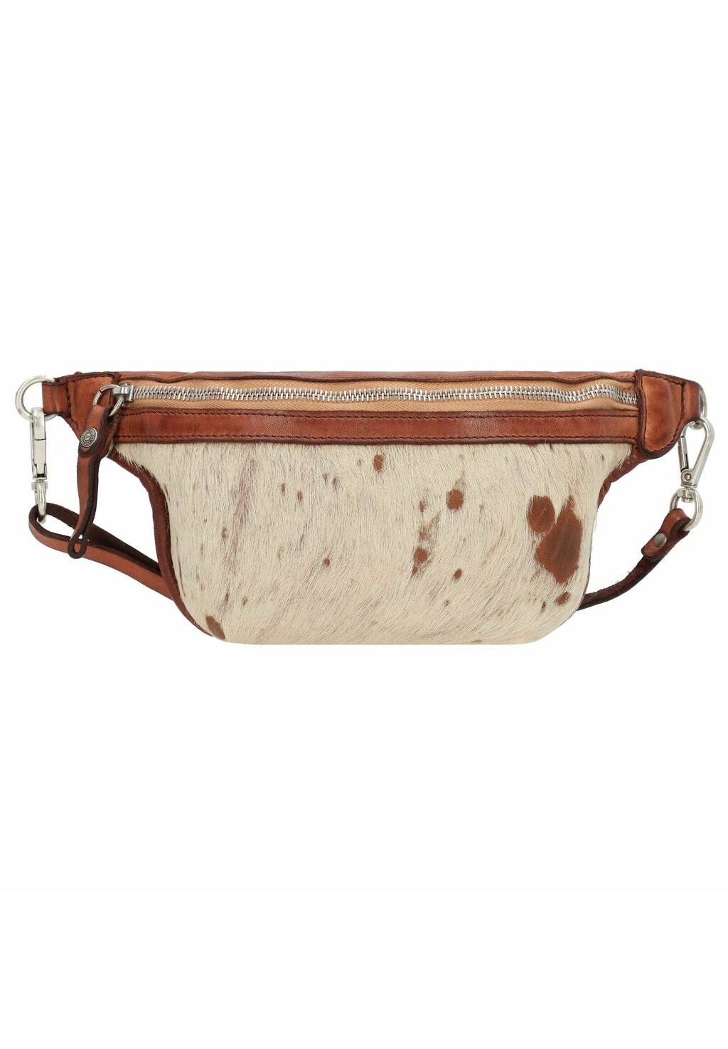 

Поясная сумка Campomaggi, цвет bianco beige t cognac