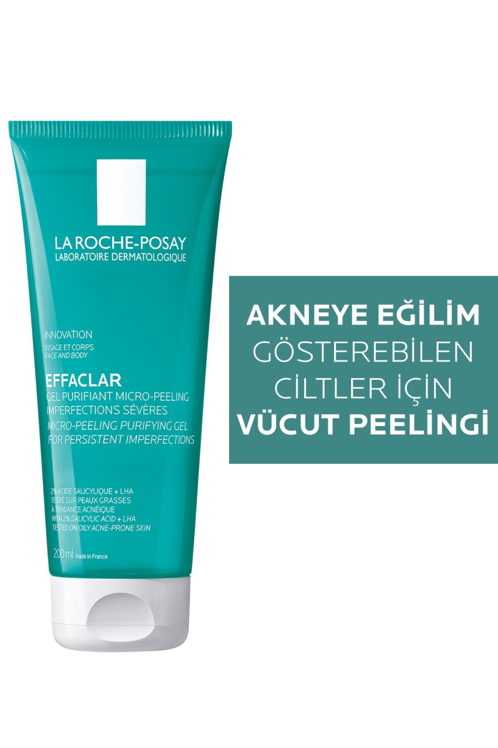 Effaclar micro peeling. Effaclar Micro peeling Gel.