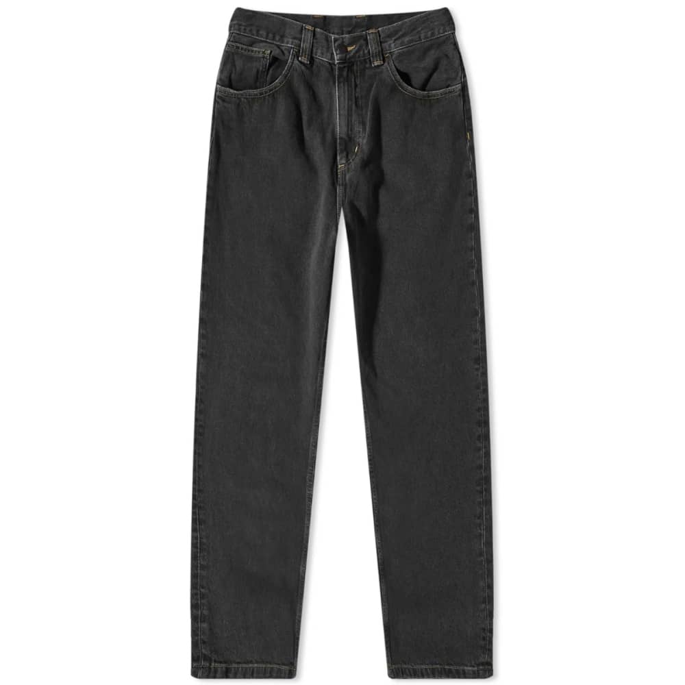 Свободные прямые джинсы Carhartt WIP Brandon, черный