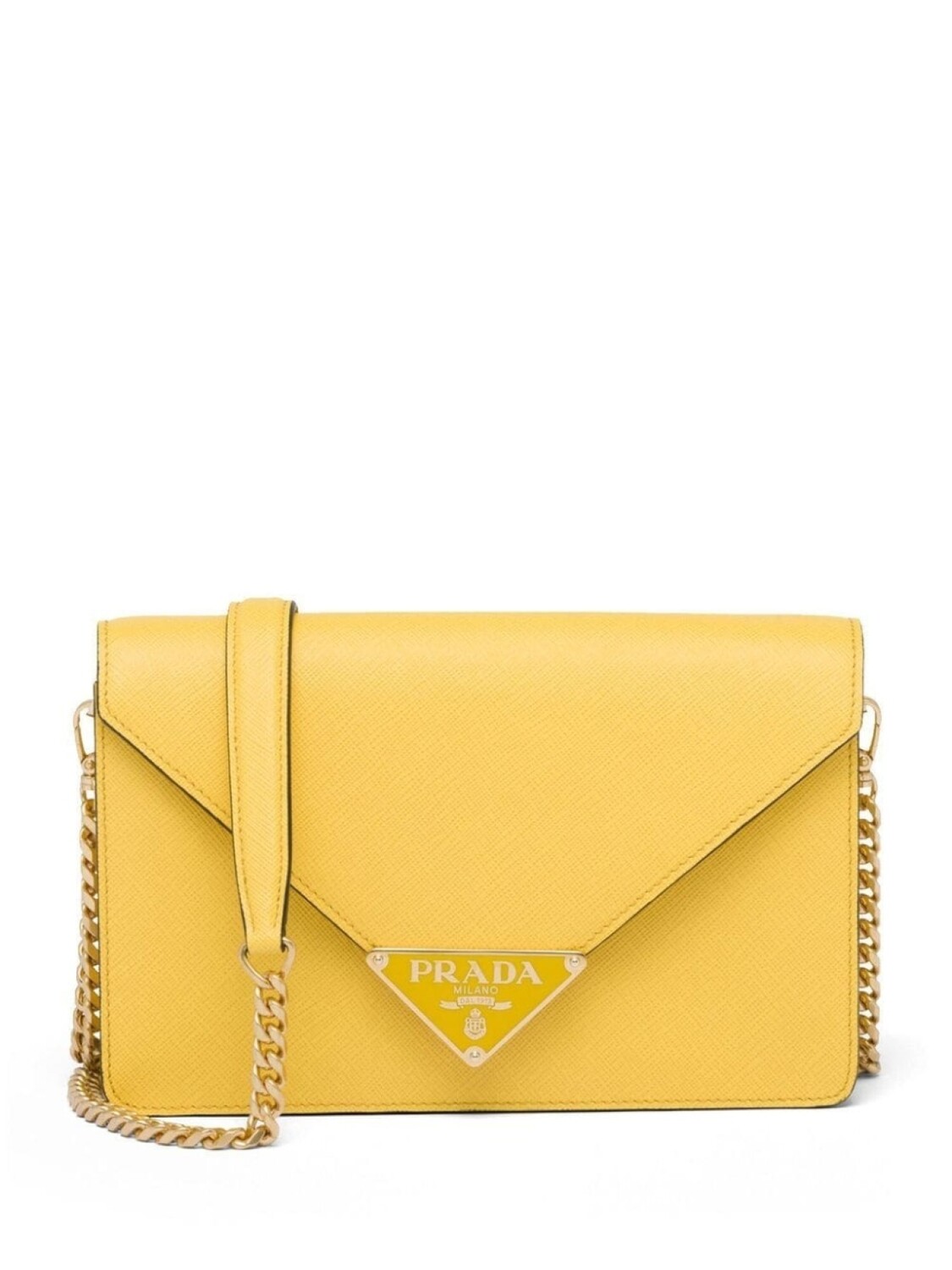 

Prada сумка на плечо, желтый
