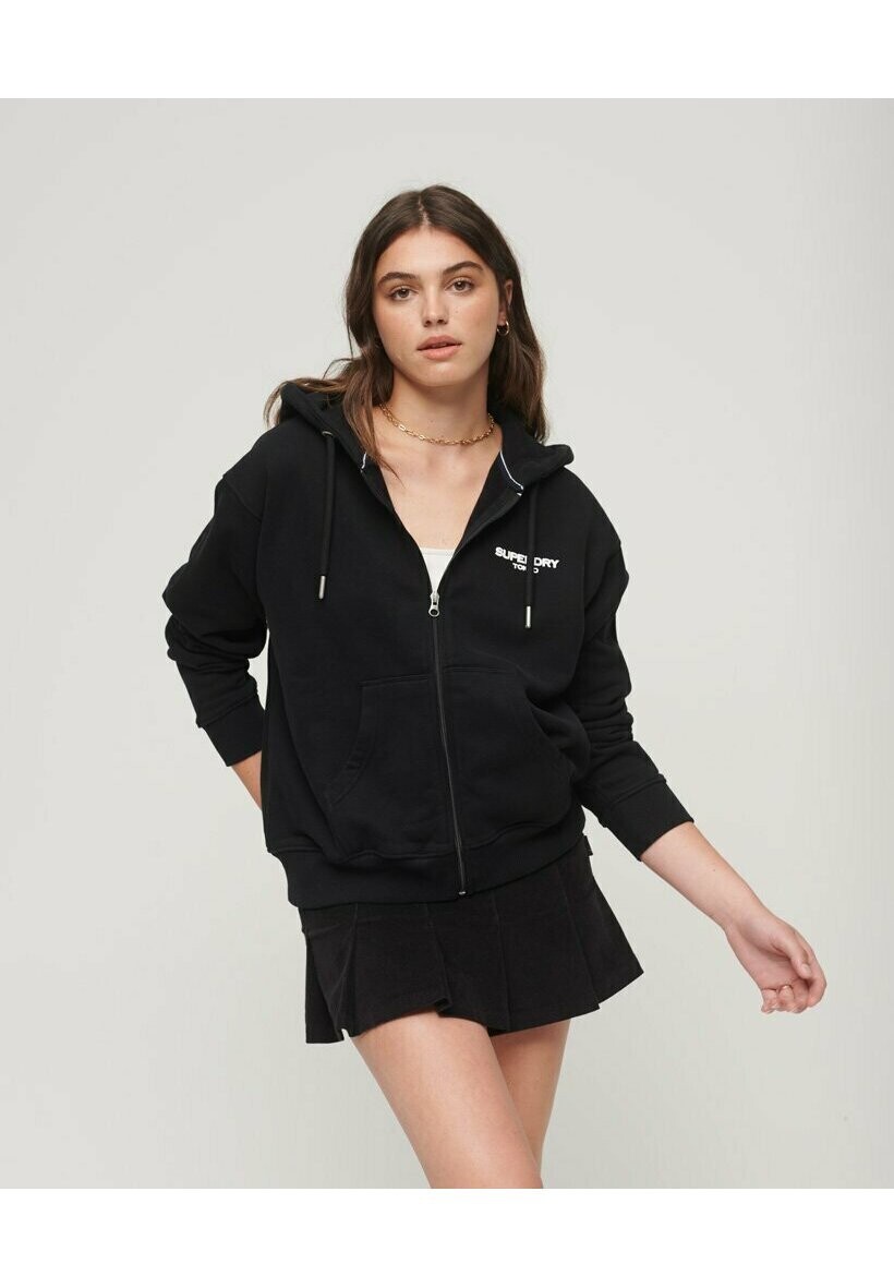 

Толстовка на молнии Superdry, черный