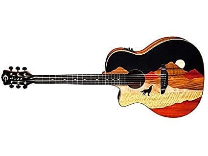 

Акустическая гитара Luna Vista Wolf Tropical Wood Left Handed w/ case