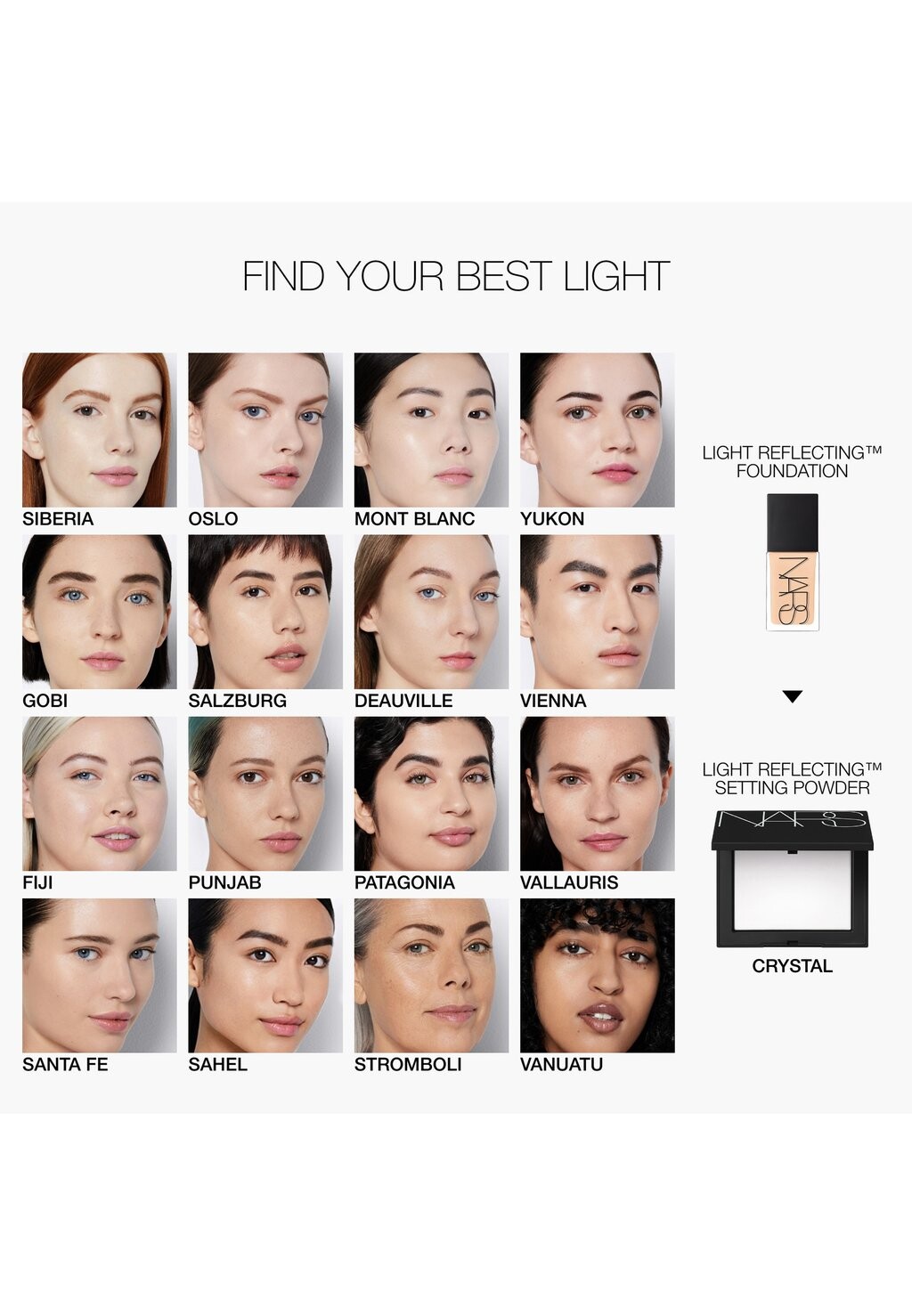 

Тональное средство LIGHT REFLECTING FOUNDATION NARS, цвет Deauville