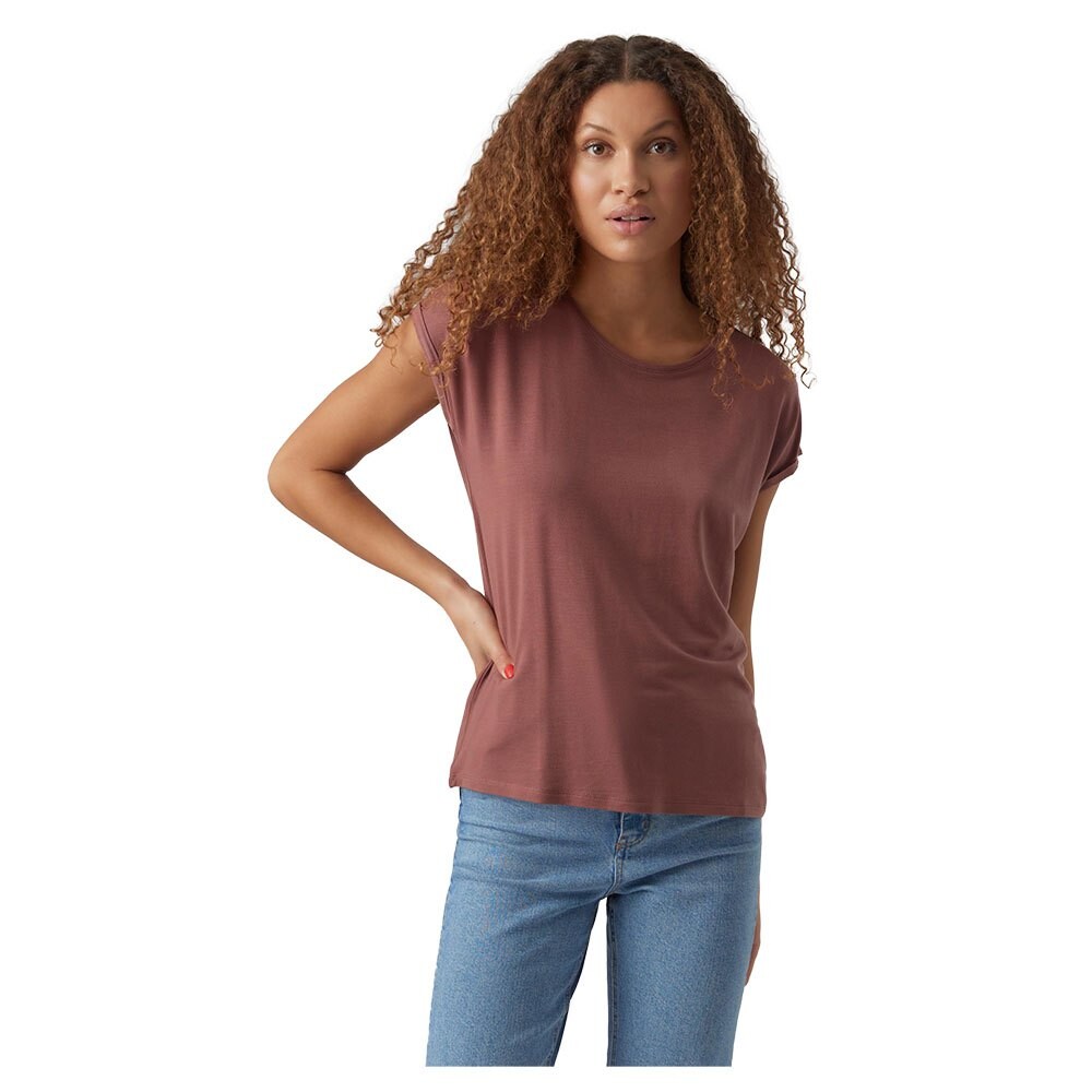 

Футболка с коротким рукавом Vero Moda Ava Plain, розовый