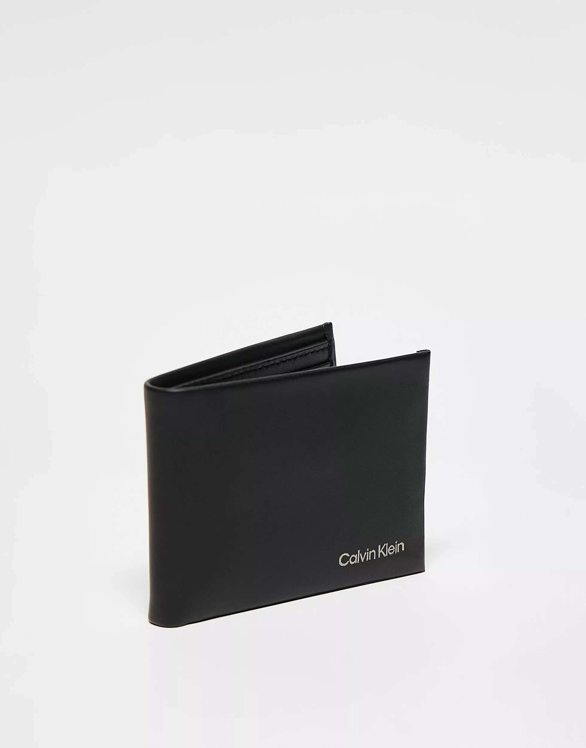 

Черный двойной кошелек Calvin Klein