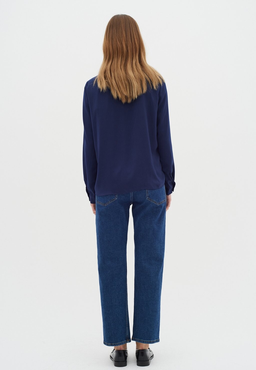 

Блуза DOTAIW PLEAT InWear, темно-синий