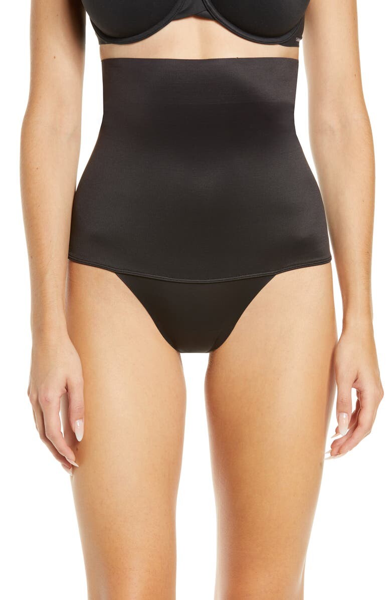 

Трусики-танга Comfy Curve с высокой талией MIRACLESUIT, черный