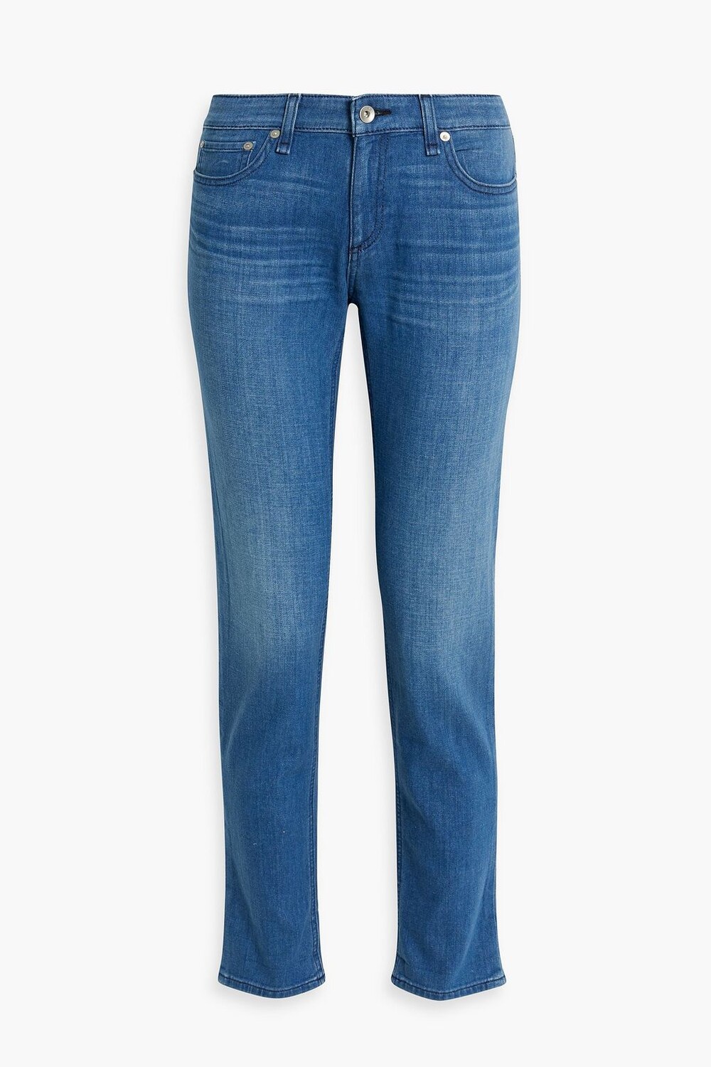 

Джинсы бойфренды Дре RAG & BONE, синий