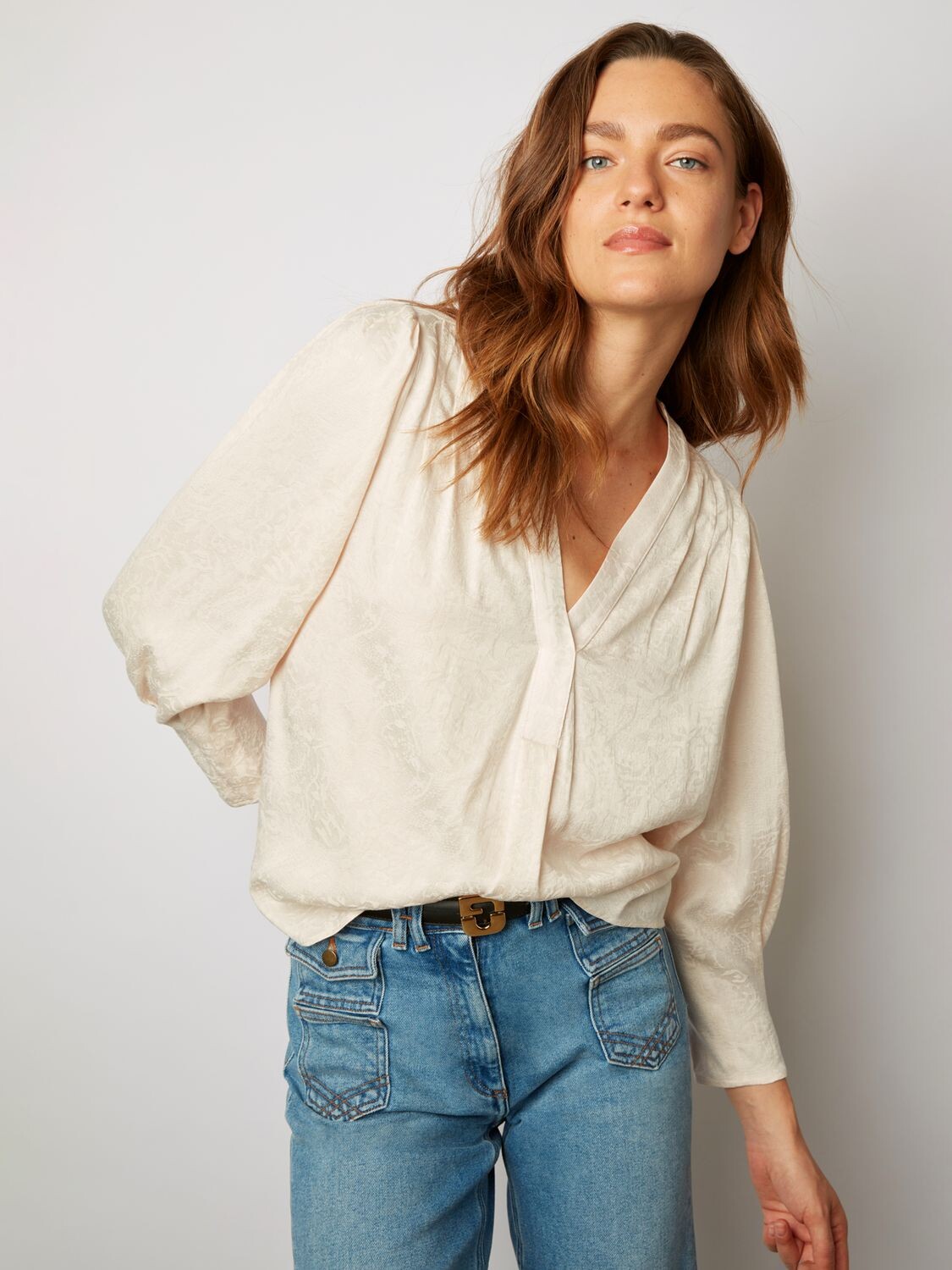

Кристель Блузка Gerard Darel, экрю