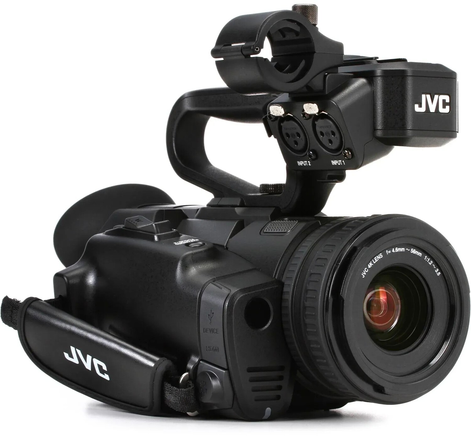 

Ручной камкордер JVC GY-HM250U с разрешением 4K и объективом 12x