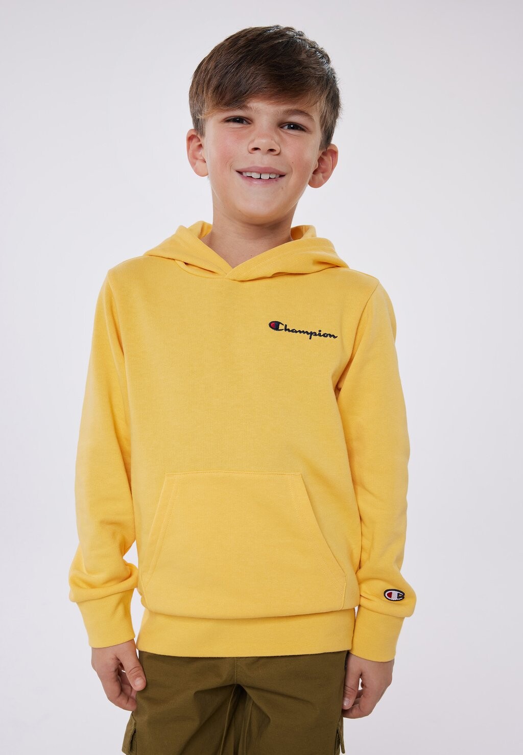 

Толстовка ICONS HOODED SMALL LOGO Champion, цвет yellow