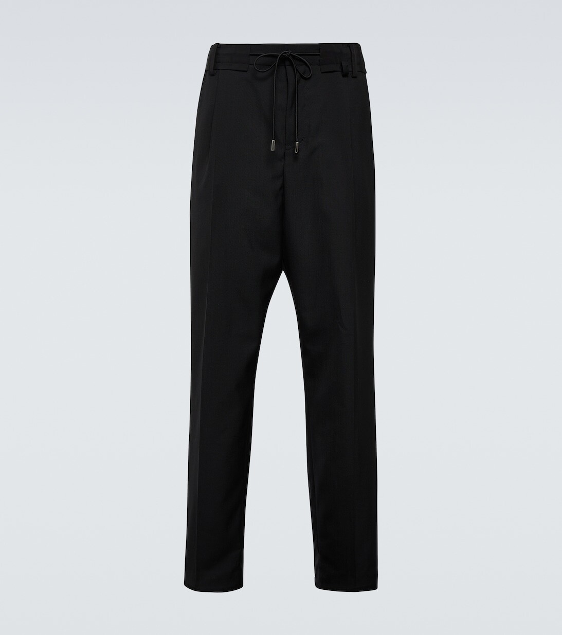 

Брюки прямого кроя Sacai, черный