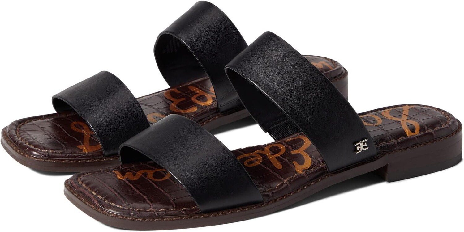 

Сандалии на плоской подошве Haydee Sam Edelman, черный