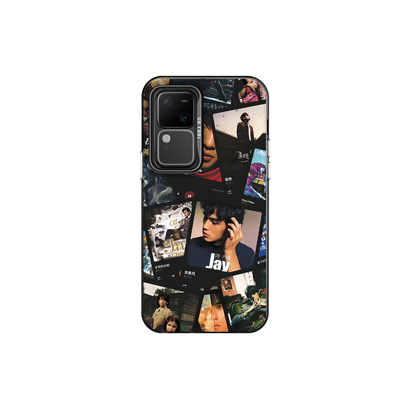 

Чехол для телефона с камнями Stones, Colored silver black - DWSTSCY155