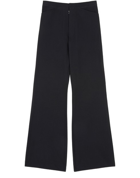 

Широкие брюки Mm6 Maison Margiela, черный