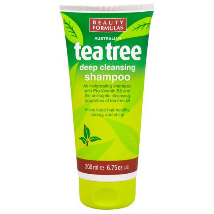 Шампунь Tea Tree Champú Árbol de Té Beauty Formulas, 200 ml beauty formulas beauty formulas маска для лица с экстрактом имбиря и куркумы биоразлагаемая