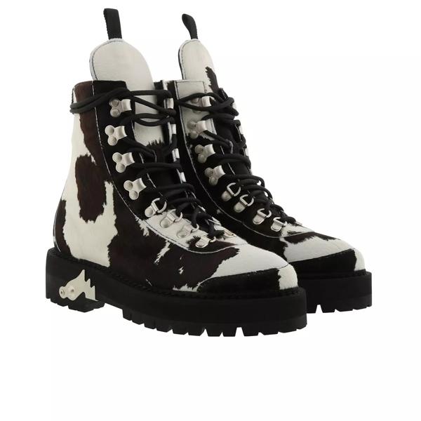 

Ботинки pony hiking boot white Off-White, черный