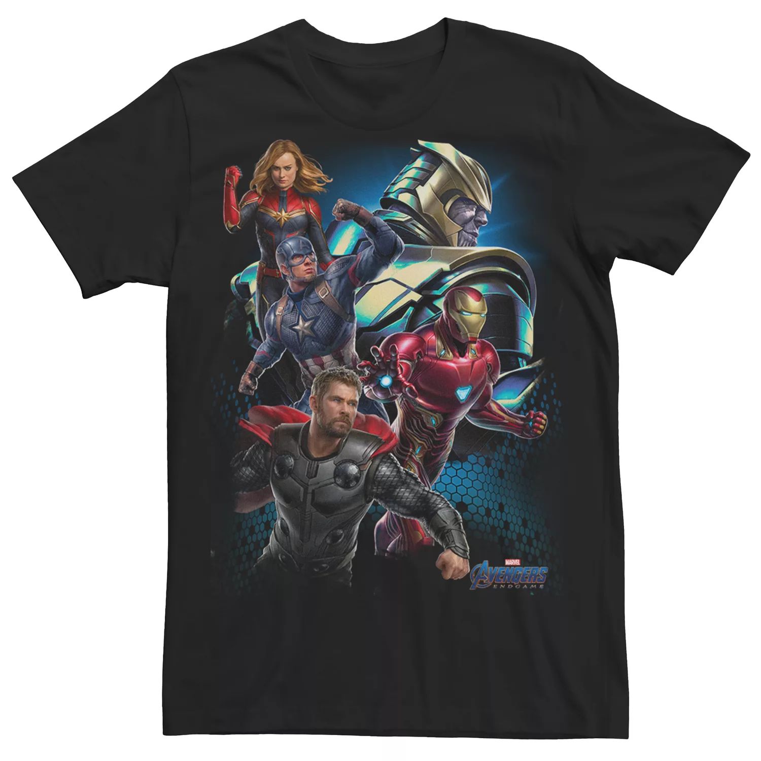 Мужская футболка Marvel Avengers Thanos Enemies