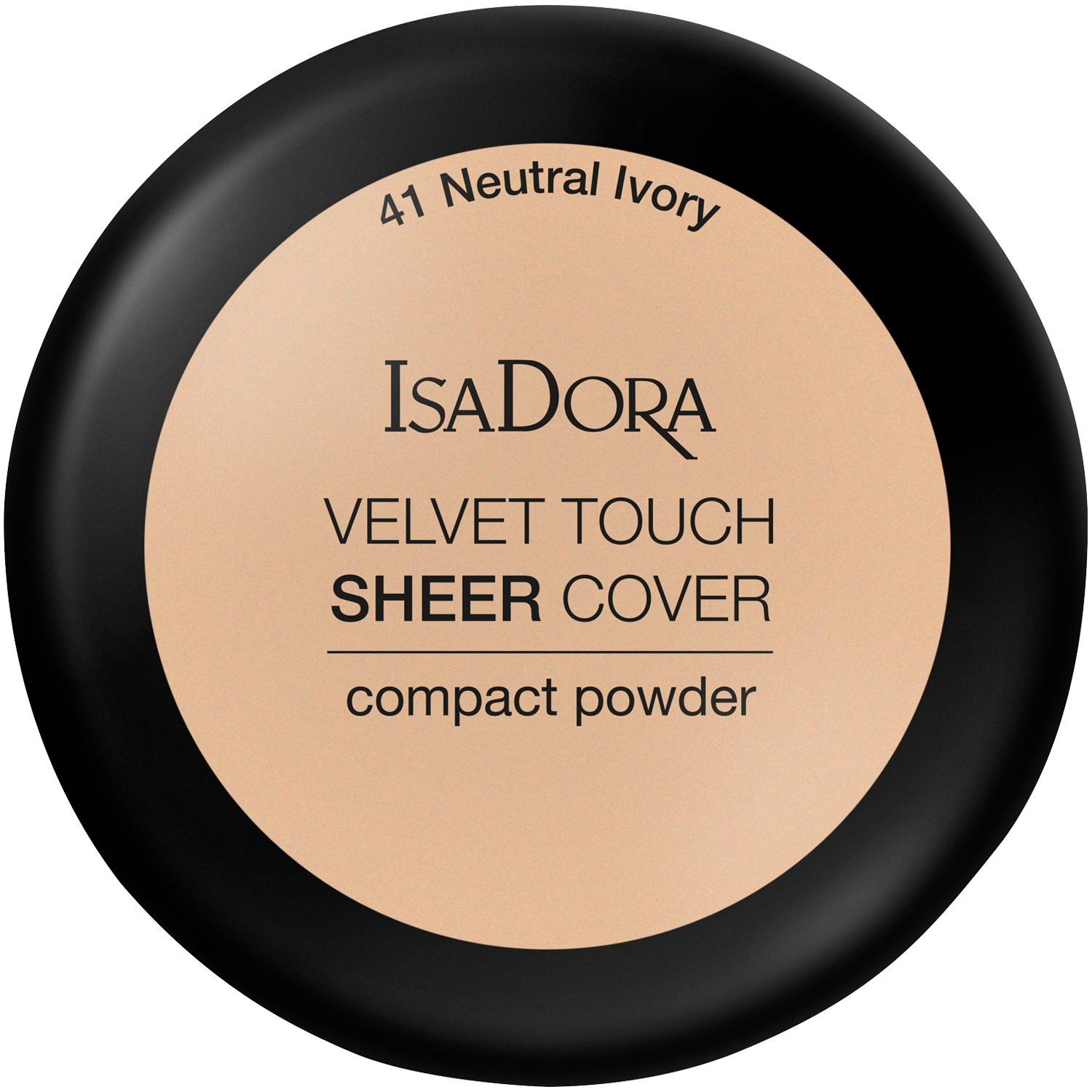 цена Пудра для лица 41 нейтральная слоновая кость Isadora Velvet Touch Sheer Cover, 7,5 гр