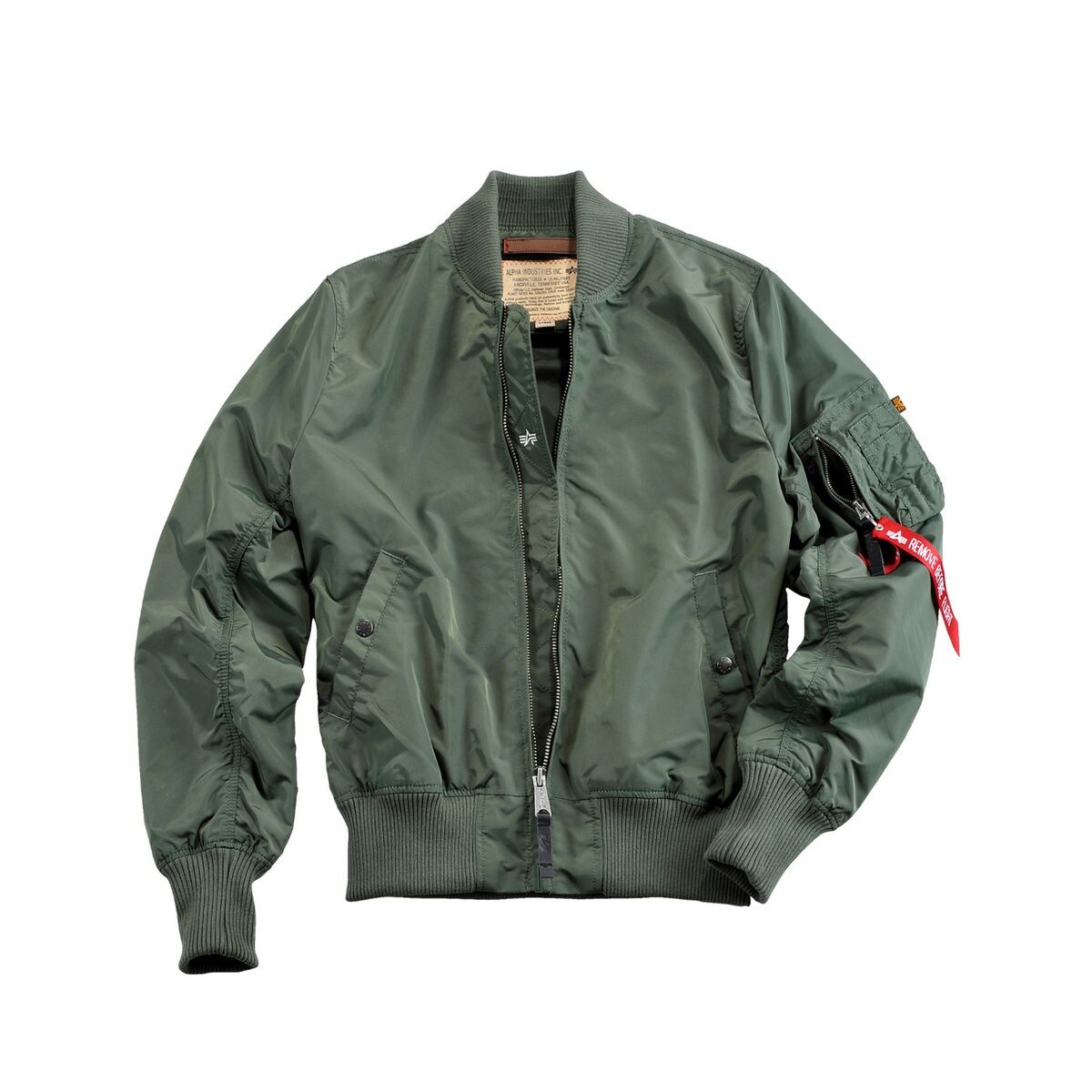 

Куртка Alpha Industries Jacke Ma 1 Tt, зеленый