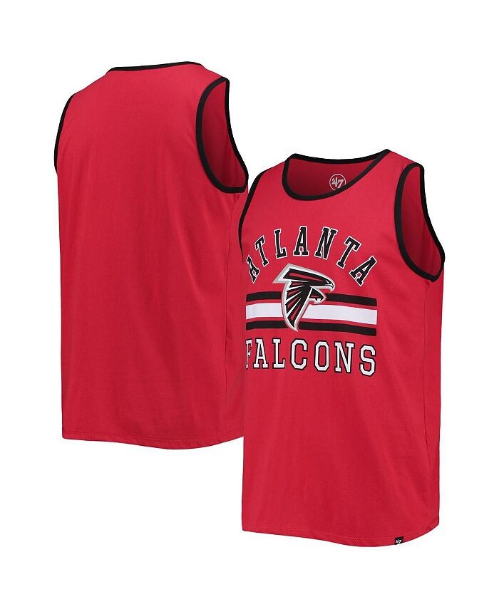

Мужская красная майка Atlanta Falcons Edge Super Rival '47 Brand, красный