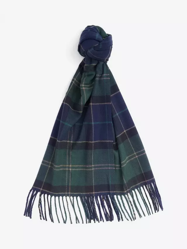 

Шарф Barbour Galingale Tartan, цвет green loch