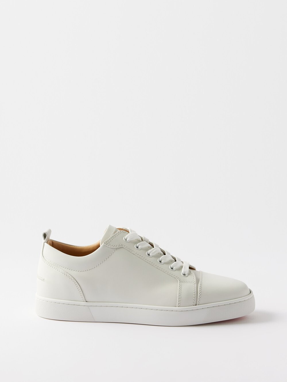 

Кожаные кроссовки louis junior с низким берцем Christian Louboutin, белый