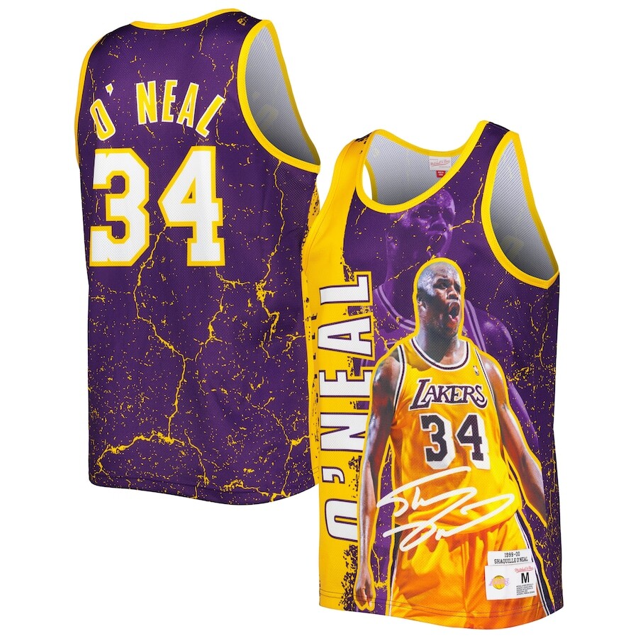 

Майка Mitchell & Ness Los Angeles Lakers, фиолетовый