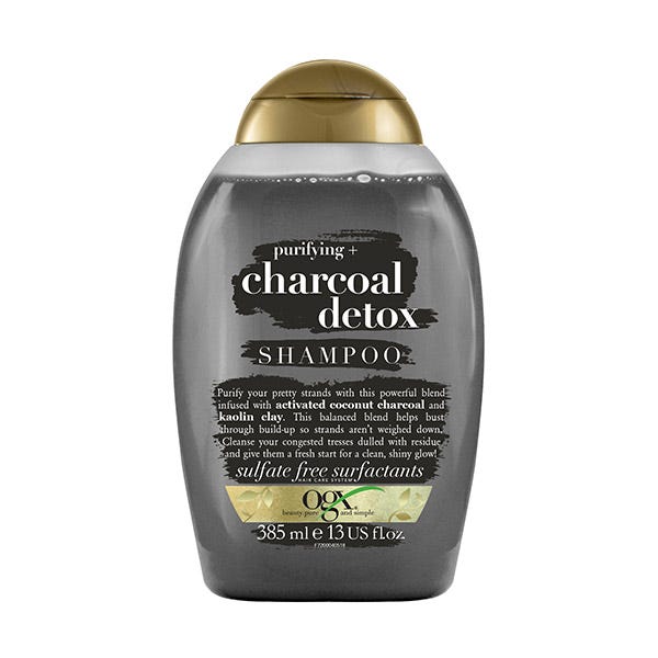 Charcoal Detox 385 мл Ogx ogx purifying charcoal detox shampoo 385ml