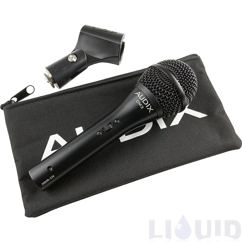 микрофон audix om3 hypercardioid vocal microphone Вокальный микрофон Audix OM3 Hypercardioid Vocal Microphone