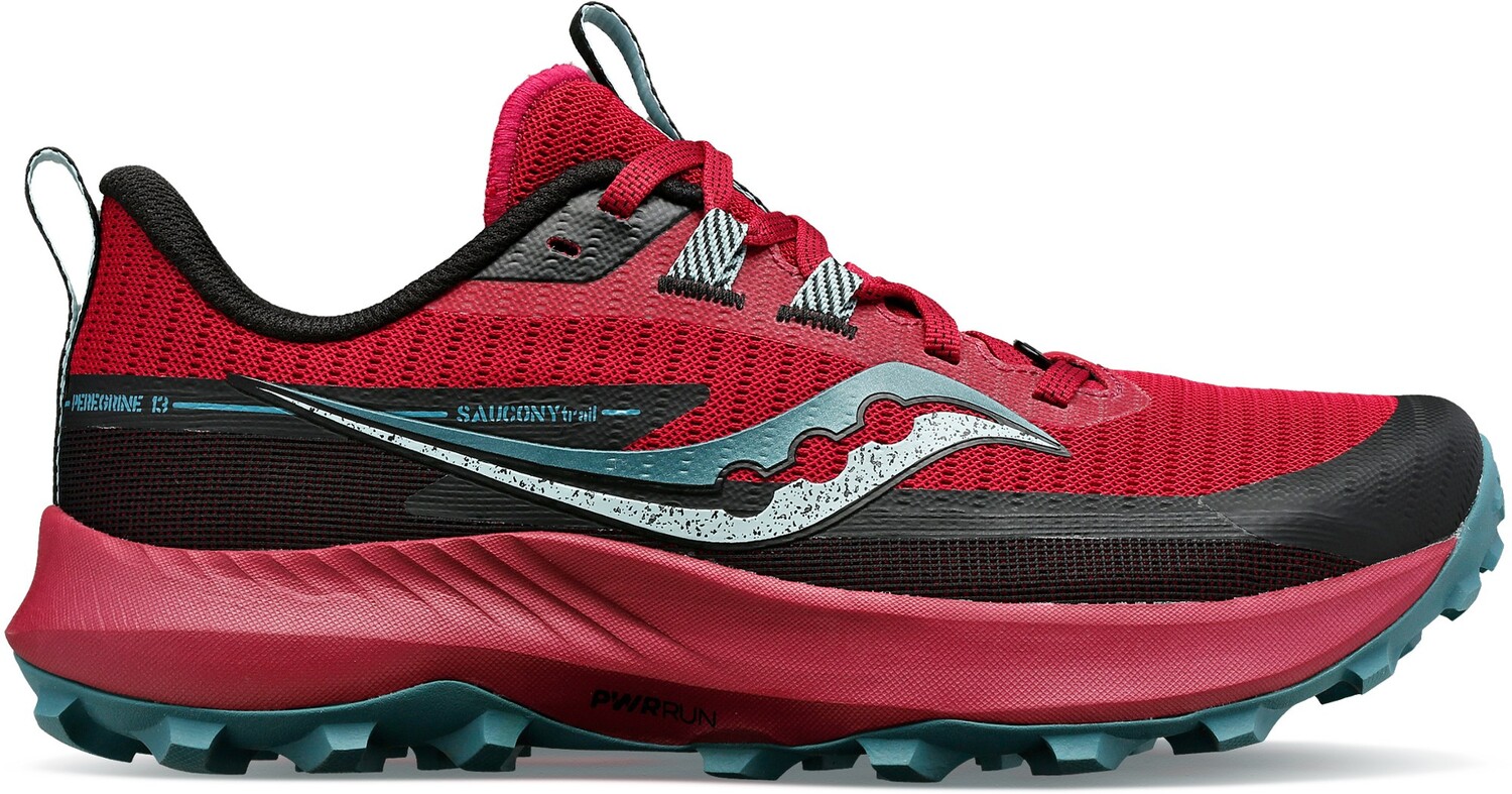 

Кроссовки для бега по пересеченной местности Peregrine 13 — женские Saucony, красный