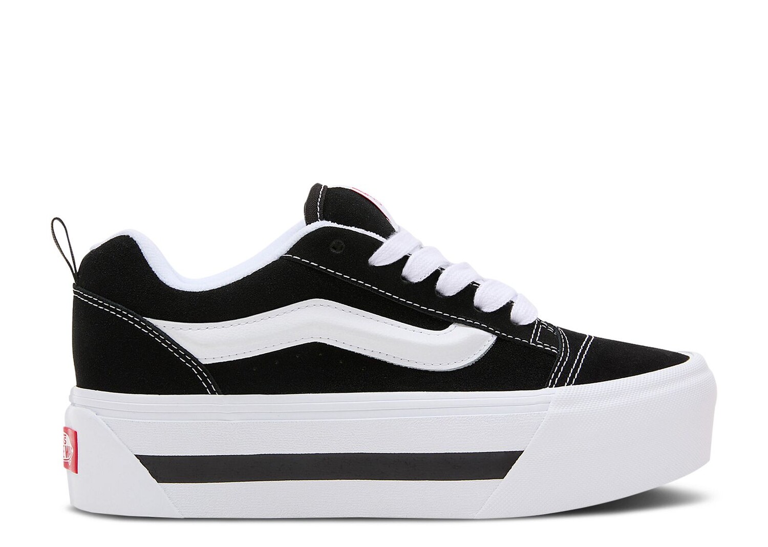 

Кроссовки Vans Knu Stack 'Nostalgia Black White', черный