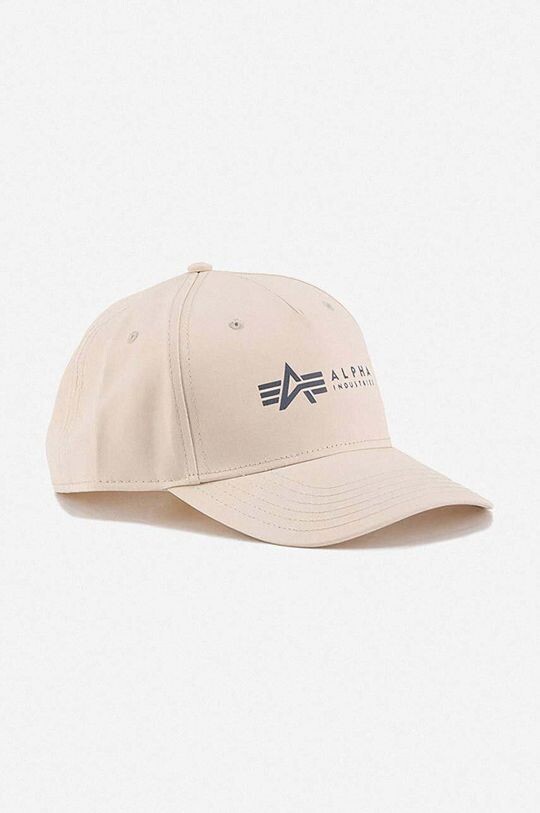 

Бейсбольная кепка Alpha Industries, бежевый