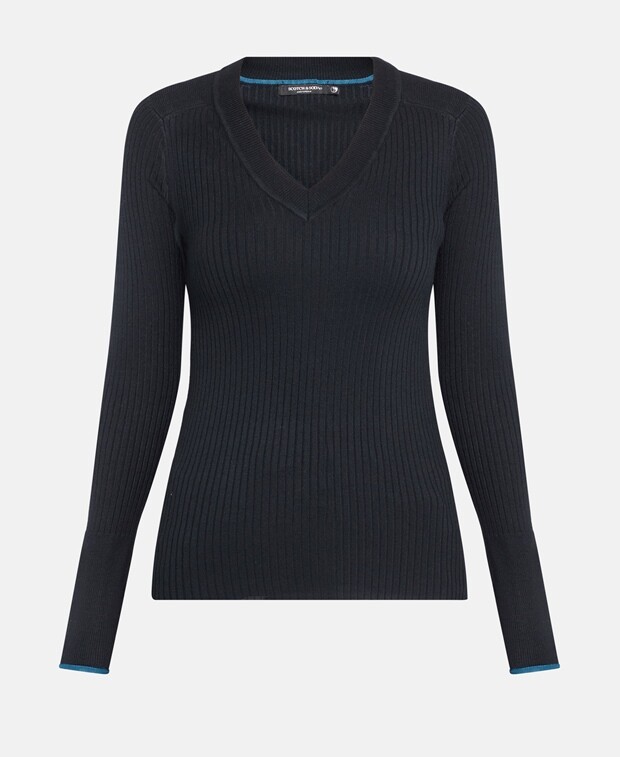 

Джемпер с длинными рукавами Scotch & Soda, черный