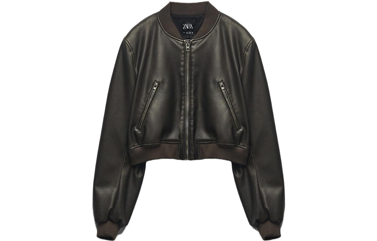

Куртка женская черная Zara