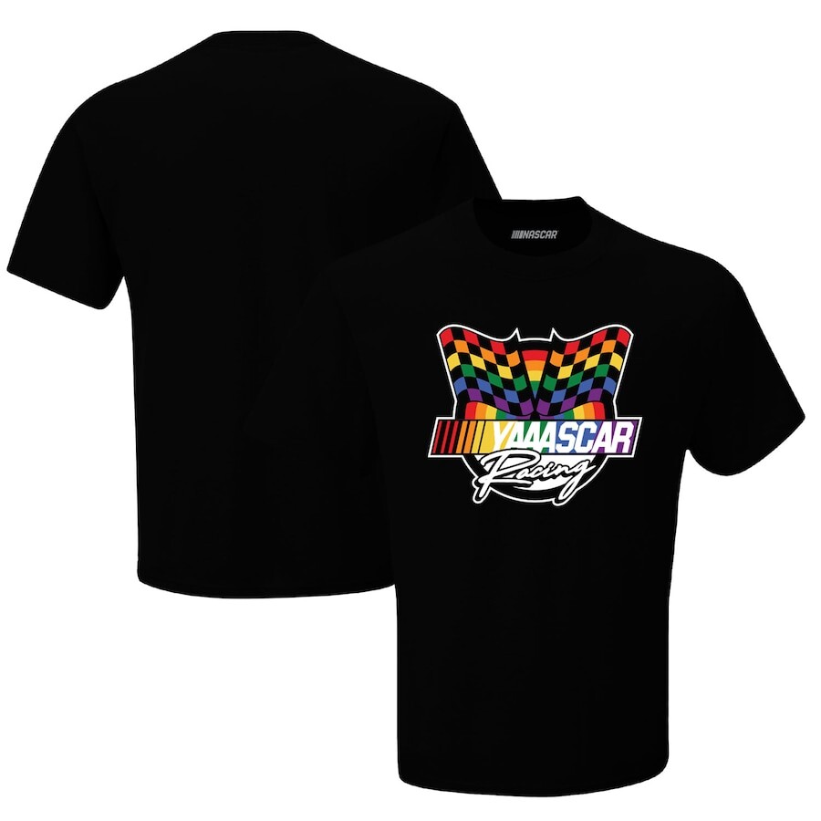 

Футболка с коротким рукавом Checkered Flag Nascar Merchandise, черный