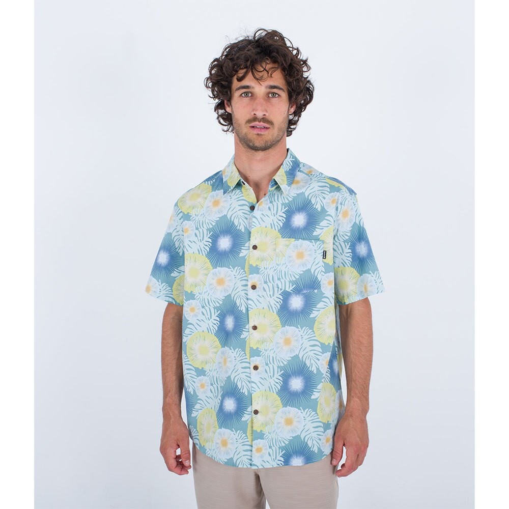 

Рубашка с коротким рукавом Hurley One And Only Lido Stretch Ss, синий