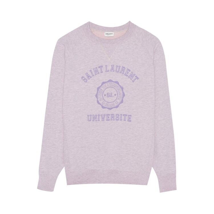 

Толстовка Saint Laurent "Saint Laurent Université" 'Lilas', фиолетовый