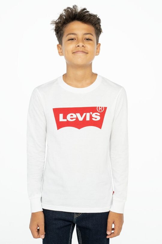 

Футболка с длинными рукавами для детей 86-176см. Levi's, белый