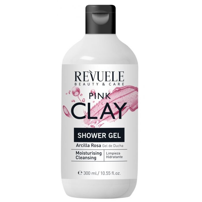 

Гель для душа Pink Clay Gel de ducha Arcilla Rosa Hidratante Revuele, 300 ml