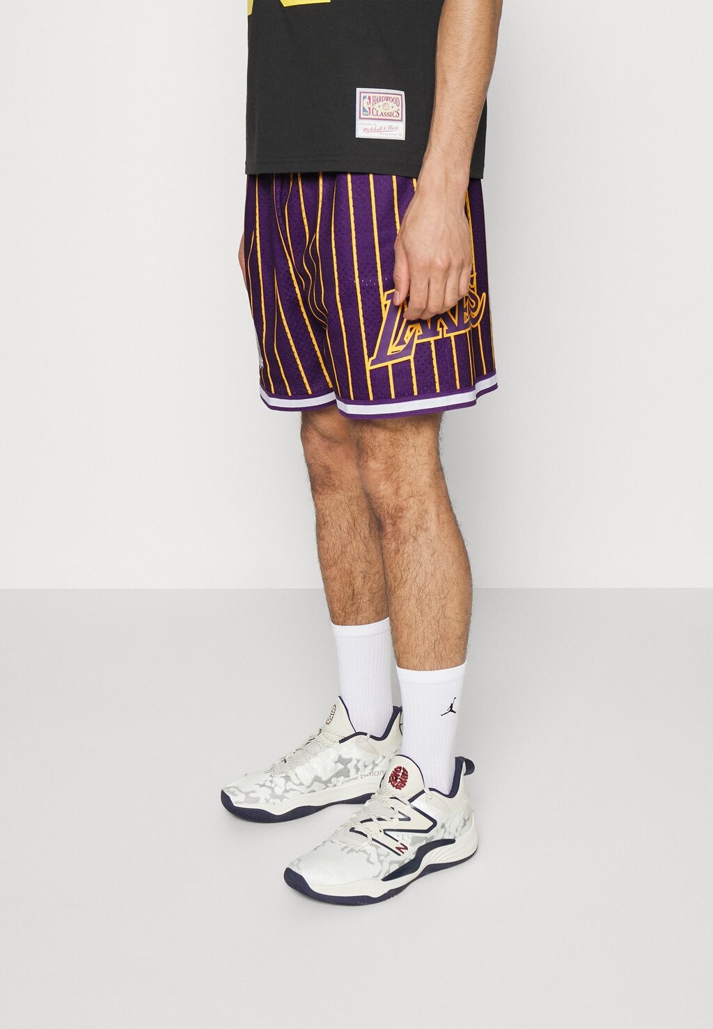 

Team City Collection Short Los Angeles Lakers Mitchell & Ness, цвет purple/gold